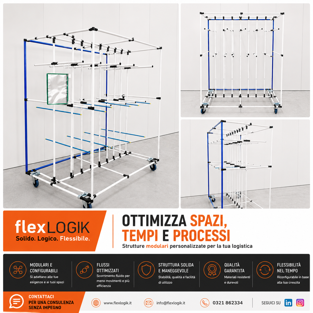 Contattaci per una consulenza senza impegno e scopri come ottimizzare la tua logistica.